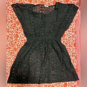 Ardene Black Lace Swim Dress Cover-Up